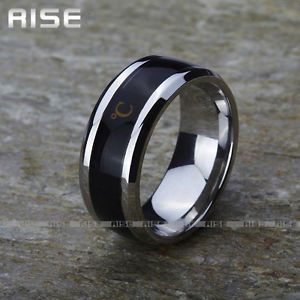 Mens Stainless Steel Wedding Band
