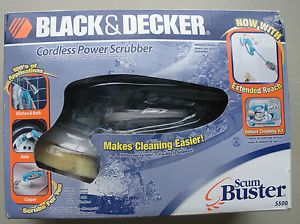 Black & Decker S500 Scumbuster Cordless Power Scrubber
