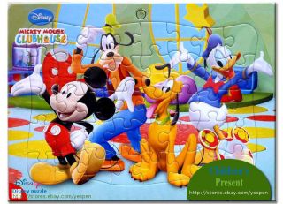 Set of 6 Childrens Jigsaw Puzzles Disney Mickey Mouse Friends 40 Piece New