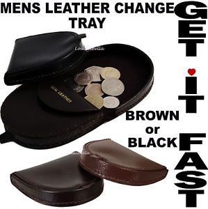 Tan Brown Leather Purse