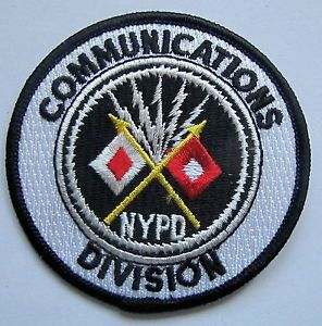 NYPD New York Police Department Communications Division Patch