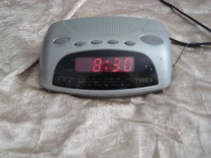 Timex Am FM Nature Sounds Alarm Clock Radio T234S