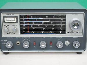 Hallicrafters SX 140 Ham Band Communications Receiver Works