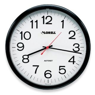 Lorell 60994 Radio Controlled Wall Clock Wall Clock LLR60994