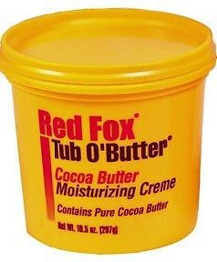 Red Fox Tub O Butter Cocoa Butter Moisturizing Creme