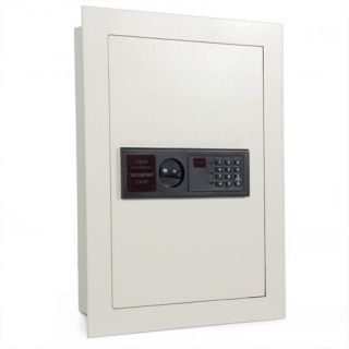 0 8CF Digital Flat Recessed Wall Safe Home Security Lock Gun Cash Box Electronic