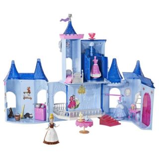 Disney Princess Castle Dollhouse Cinderella Fairytale Playset Toy Kids Girls BN