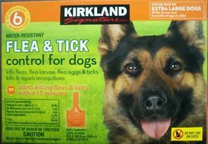 Kirkland Flea Tick Control Medicine for Extra Large Dogs 6 Month Supply