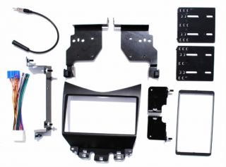 New Stereo Radio Double DIN Install Trim Mount Facia Complete Dash Kit w Harness