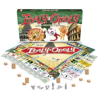 New Italy Opoly Traditional Monopoly Board Game Celebrates The Beautiful Country