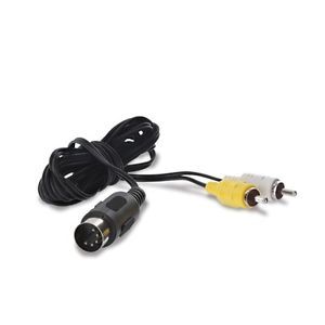 Genesis 1 Audio Video AV Cable Black SMT New Bulk 6 Feet Composite RCA Cord