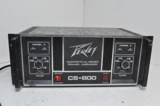 Peavey CS 800 Commercial Series Power Amplifier Amp on PopScreen