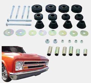 1967 1972 Chevy Truck Cab Mounting Kit Complete Rubber Hardware Kit 38 Piece