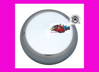 New Chrome Grant Superior 500 Custom Steering Wheel Horn Center Cap from 60'S