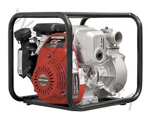 2" Gas Centrifugal Water Pump 5 HP Honda 2 Year Motor 1 Year Pump Warranty
