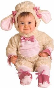 Newborn Baby Girl Lamb Halloween Holiday Costume Party Size 0 6 Months