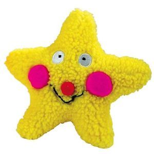 Zanies Celestial Smiles Berber Dog Chew Toy Puppy Star