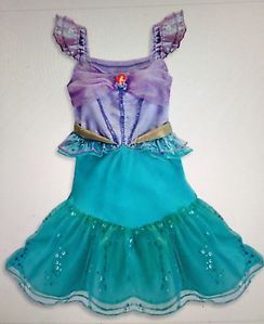 New  Little Mermaid Ariel Princess Dress Costume Baby Size 2 Years