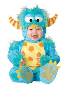 Lil' Monster Infant Toddler Costume Scary Kids Headturner Color Splash Halloween