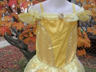Disney Parks Authentic Belle Costume Girls XXS 2 3