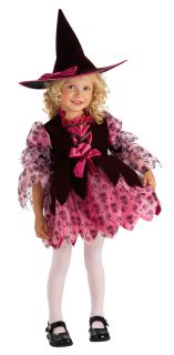 Chic Cotton Candy Pink Chocolate Witch Toddler Girls Costume Hat Rubies