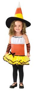Candy Corn Witch Toddler Girls Halloween Costume s 2T