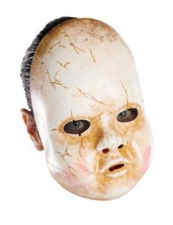 Creepy Baby China Doll Halloween Costume Adult Mask