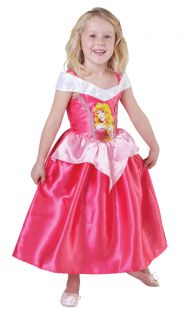 Childrens Sleeping Beauty Fancy Dress Costume Disney Princess Outfit 3 4 Yrs