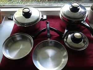 Kitchen Craft West Bend Waterless Stainless Cookware Pots Pan Skillet On Popscreen