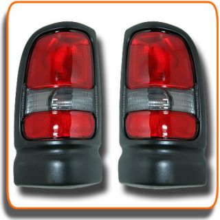 94 01 Dodge RAM PU Pickup Truck Tail Lights Light Lamps Taillight Pair Set