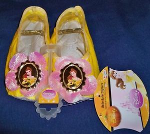 Disney Princess Belle Ballet Slippers Shoe Costume Dress Up Play DG18307 New