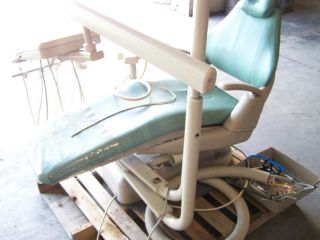Royal Signet 757Z Dentist Dental Examination Tattoo Chair w Tool Panels