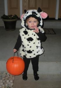 Baby Toddler Cow Costume Size 12 18 24 Months Halloween Boys Girls Dress Up
