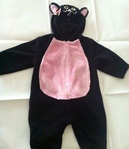 Halloween Costume Baby Girl Black Cat Cute 3 6 Month
