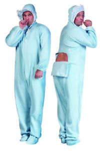 Adult Big Baby Blue Men Halloween Costume