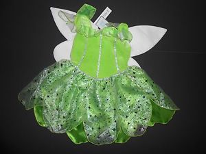 New Baby Girl Dress Up Clothes Size 6 Months 0 3 6 M Disney Tinkerbell Costume