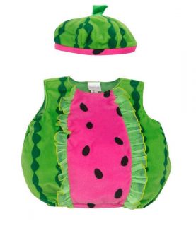 Girls Koala Baby Green Watermelon Costume Dress Up Size 12 18 MO Hat Jumper