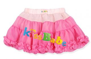 E1841 3 Pcs Girl Kids Outfit Set Coat T Shirt Skirt Baby Clothes Costume S0 5Y