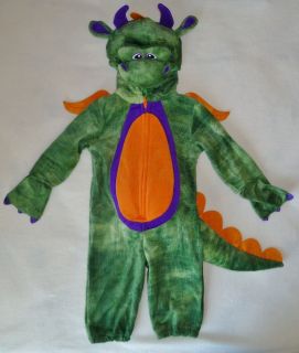 Dragon Halloween Costume Green Purple Orange Koala Kids Baby Size 12M 18M