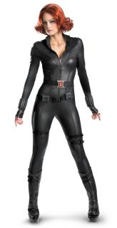 Black Widow Avengers Theatrical Elite Adult Womens Costume Heroine Halloween