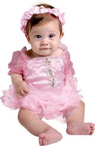 0 3 MO Baby's Pink Ballerina Halloween Costume