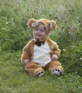 Baby Teddy Bear Fancy Dress Up BNWT 3 18months Boys Girls Toddler Deluxe Costume