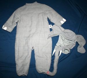 Cutest Boy Girl 3 3T 4 4T Deluxe Plush Tom Arma Baby Elephant Complete Costume