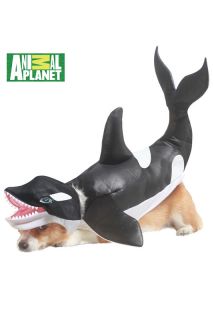 Animal Planet Skamu Killer Whale Orca Dog Pet Costume Size Medium