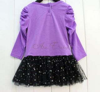 Girls Baby 2T 3T 4T Minnie Mouse Costume Top Dress Glitter Tutu Skirt Outfit
