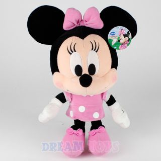 Disney Minnie Mouse Pink Plush Doll Baby Version Stuffed Toy Licensed