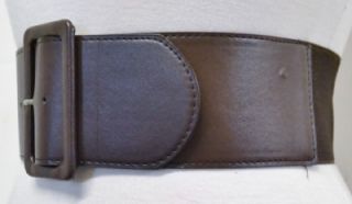 Brown Wide Cinch Belt