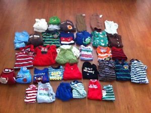 Huge Lot Baby Boy Clothes Outfits Gymboree Carters 6 9 12 Months Fall Winter