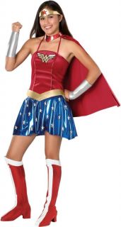 Justice League DC Comics Wonder Woman Sexy Teen Costume Superhero Heroine Movie