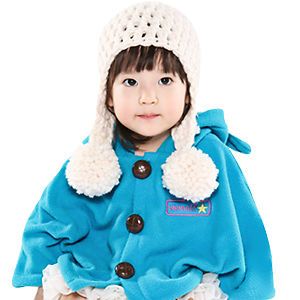 Made in Korea Star Cape Baby Boy Girl Infant Warm Clothing JK 301